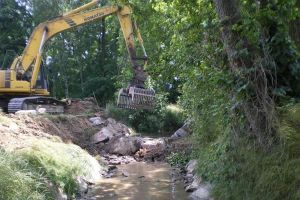 Wasserbau, Gewässerrenaturierungen, Gewässerräumungen